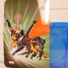 MARVEL X-MEN METAL PLATE	(43 696)	(17 x 26cm) - pikkukuva 1