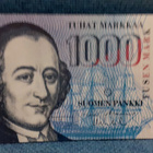 Suomen pankki 1000mk 1986 Litt.A - pikkukuva 5