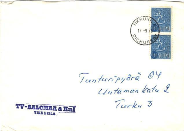 FIRMAKUORI TIKKURILA TV -SALOMAA