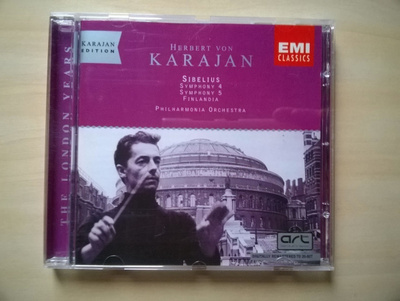 Herbert Von Karajan - Sibelius CD