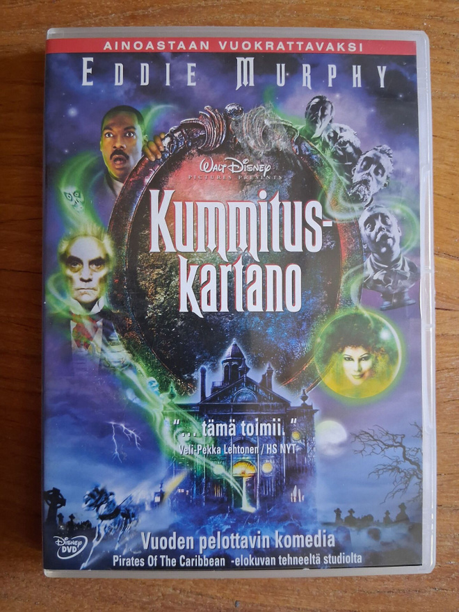 Kummituskartano - The Haunted Mansion (2003) DVD