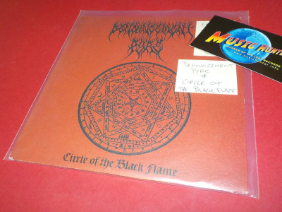 DENOUNCEMENT PYRE - CIRCLE OF THE BLACK FLAME EX+/M- 7''