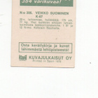 Jääkiekko !970-71 n:o 306 VEIKKO SUOMINEN K-67 - pikkukuva 2