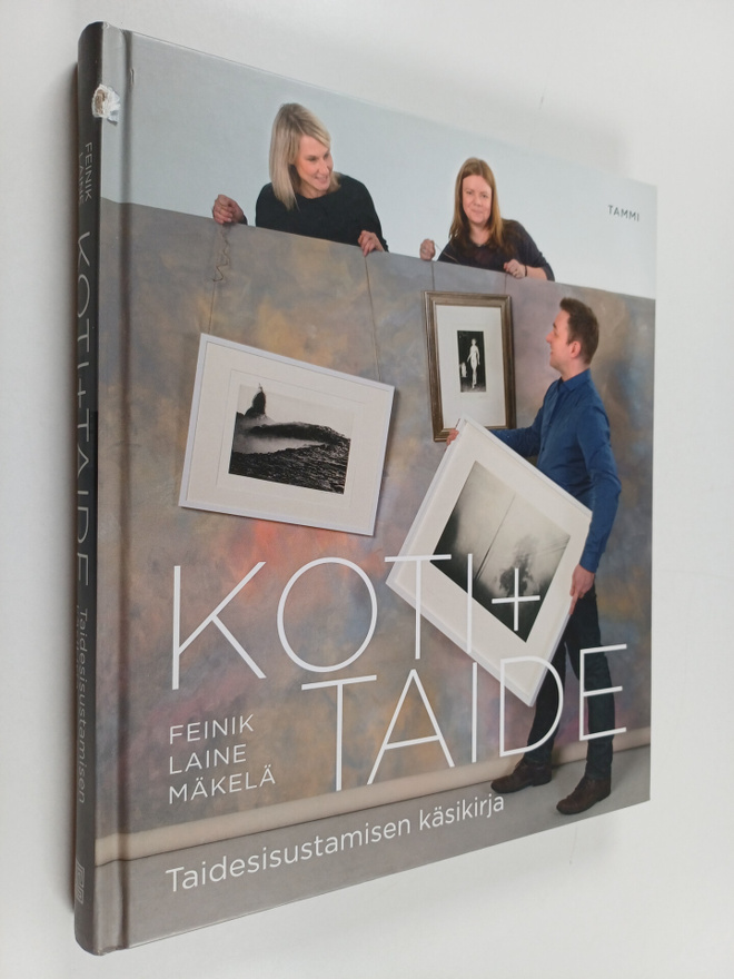 Pia Feinik : Koti + taide taidesisustamisen käsikirja