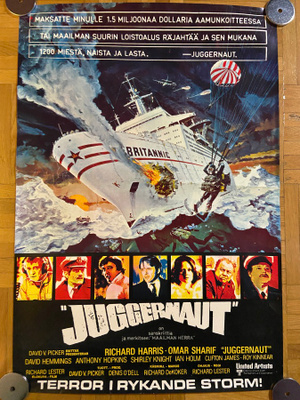 Vanha elokuvajuliste: Juggernaut