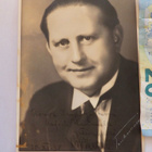 Valokuva Ooppera Laulaja Alfons Almi + Omakät. Nimmari 1938 - pikkukuva 1