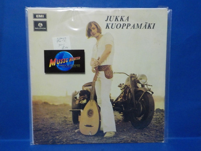 JUKKA KUOPPAMÄKI - TRUBADUURILAULUJA M-/EX+ FIN -71 LP