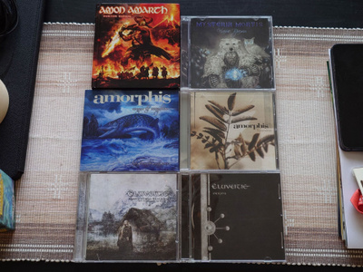 Metalli CD paketti 6kpl levyjä