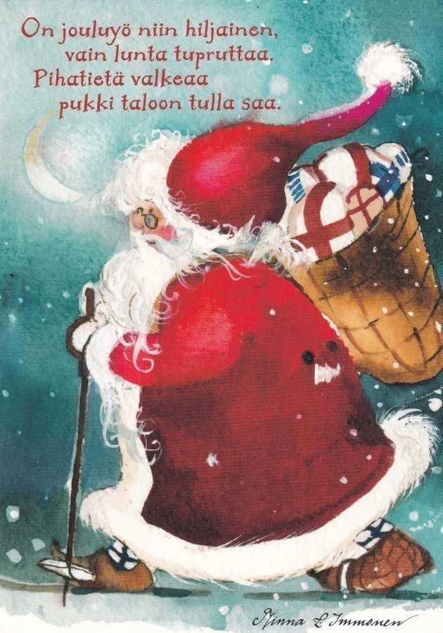 MINNA IMMONEN - JOULUPUKKI MATKAAN JO KÄY