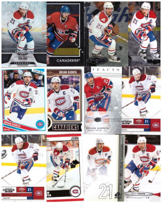 12 x BRIAN GIONTA Montreal Candiens