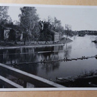 Valkeakoski, kanavaa, silta, asutusta, mv vkpk, p. 1954 - pikkukuva 1