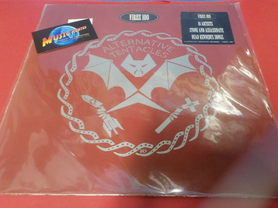 V/A - VIRUS 100 - ALTERNATIVE TENTACLES VG+/EX LP