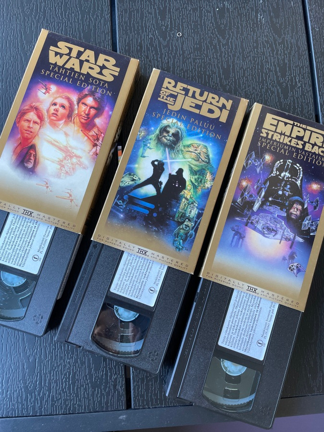 Star Wars VHS thx mastered special edt