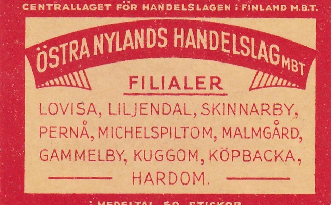 Östra Nylands Handelslag mbt   3/15