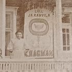Leipurin liike ja kahvila K.Hagman Viipuri kuvapostikortti - pikkukuva 2