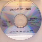 MIKKO KUUSTONEN :: PARHAT 1991/1998 : 2 x CD MEGA RARE PROMO - pikkukuva 3