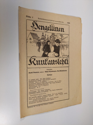 Hengellinen kuukauslehti 3/1926