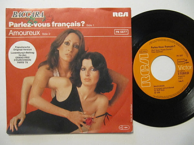Baccara Parlez-vous Français? 7" sinkku