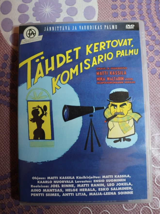 Tähdet kertovat komisario Palmu DVD