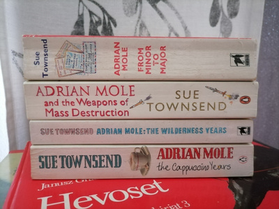 Adrian Mole x6 - 6 teosta - In english