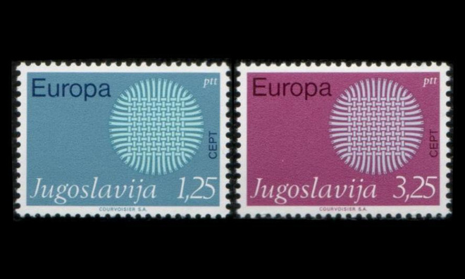 Jugoslavia 1379-80 ** Europa (1970)