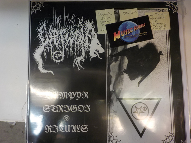 THE TRUE WERWOLF - VAMPYR GTRIGOI & RITUALS M-/M- 2012 LP