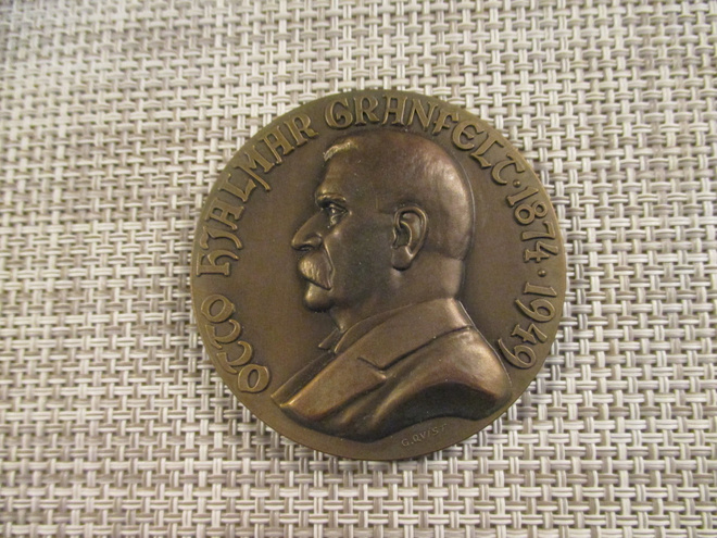 Otto Hjalmar Granfelt mitali   /Gerda Qvist 1950