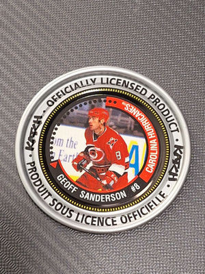 1997-98 Katch Irwin Coins Silver Geoff Sanderson #30