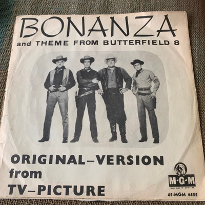 DAVID ROSE & orch: Bonanza +1 * SWE 1960