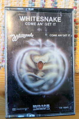 WHITESNAKE Come an Get It C-KASETTI 1981