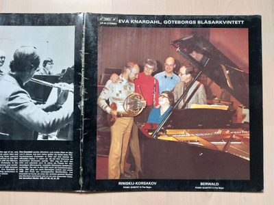 RIMSKY -KORSAKOV – PIANO QUINTET etc.orig. SWE 1976  LP