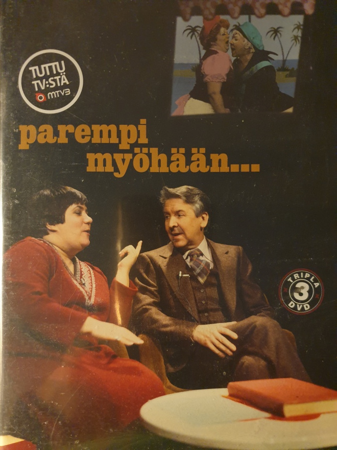 PAREMPI MYÖHÄÄN..... DVD
