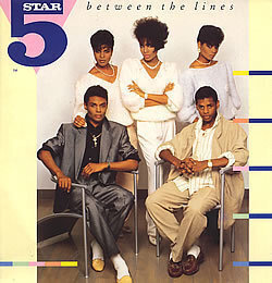 FIVE STAR: Between the lines (LP), 1987, ks. esittely