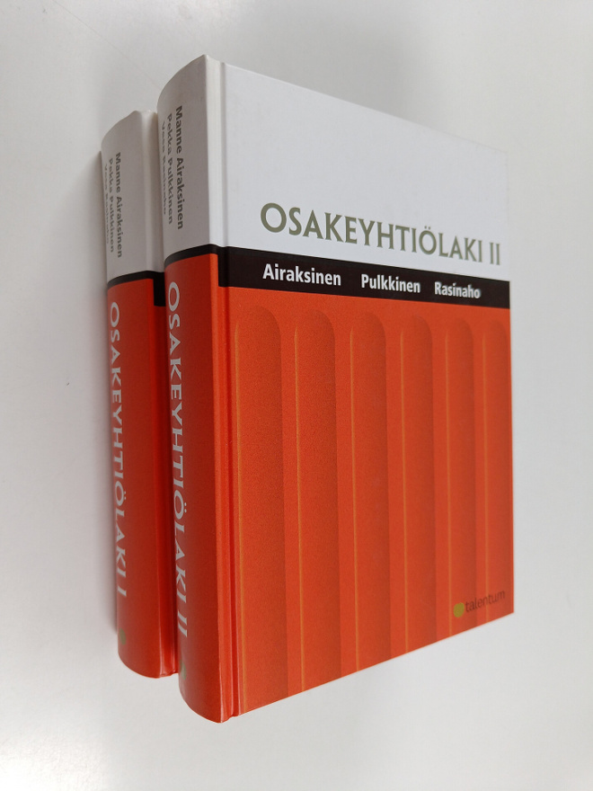 Manne Airaksinen : Osakeyhtiölaki 1-2