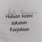Kerttu Rahkonen : Haluan kotini takaisin Karjalaan (signe... - pikkukuva 3