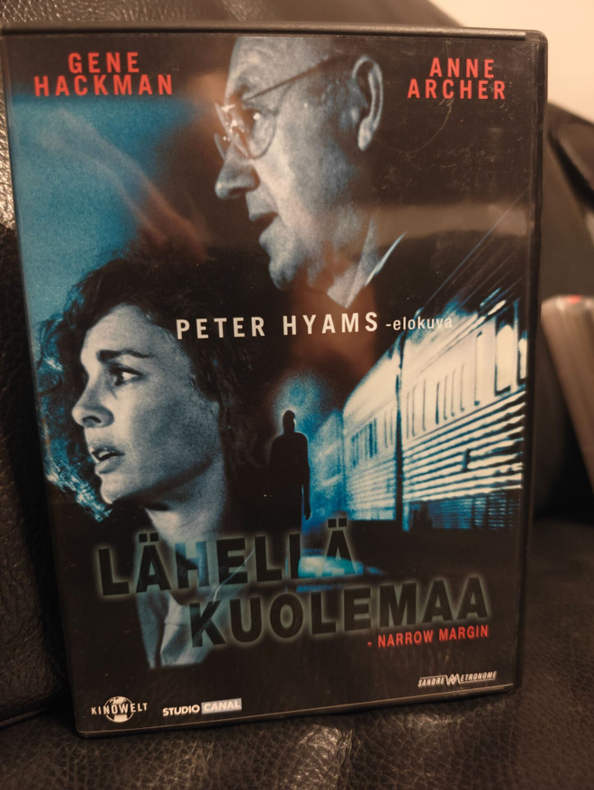 Lähellä kuolemaa - Narrow Margin (1974) DVD Suomijulkaisu