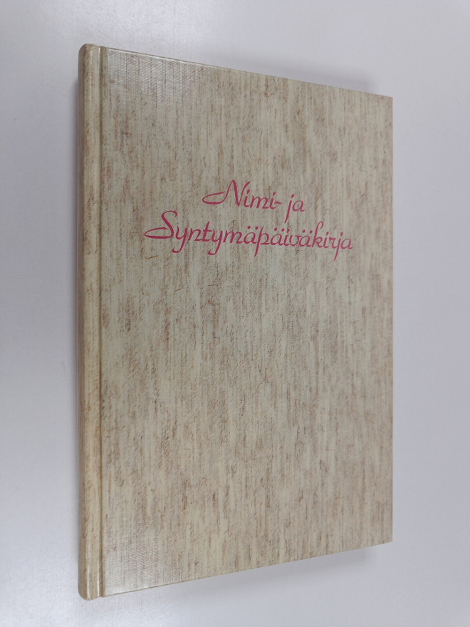 Nimi- ja syntymäpäiväkirja