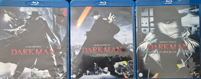 Darkman 1-3 trilogia -Blu-Ray.SUOMIJULKAISUT