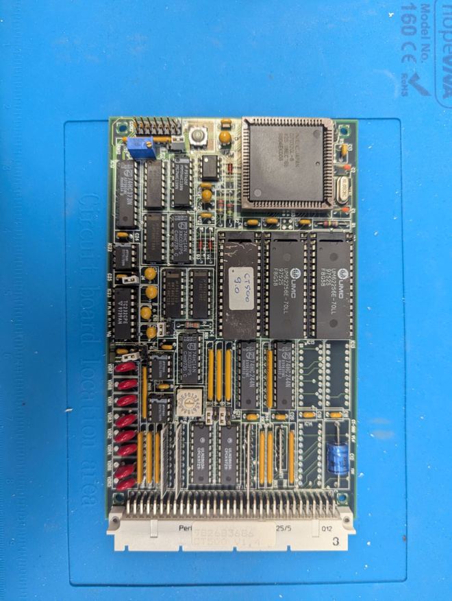 Vintage CT-500 teollisuuslogiikkakortti