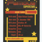 Famous Superstars n:o 052 ADAM SANDLER - pikkukuva 2