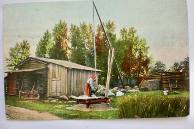 VANHA Postikortti Häme 1912