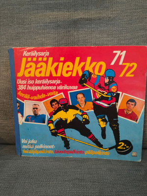 Jääkiekko 71-72 keräilykirja