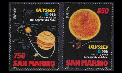 San Marino 1575-6 ** Europa keksinnöt ja löydöt (1994)