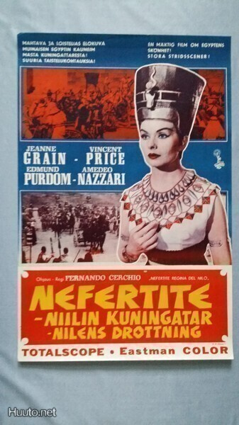 Nefertite - Niilin kuningatar Vanha Elokuvajuliste