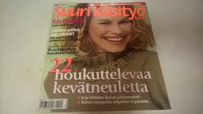 Suuri käsityö 3/2001- mm. imetyspaita ja -tyyny
