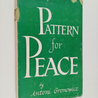 Antoni Gronowicz : Pattern for peace (signeerattu) - pikkukuva 1