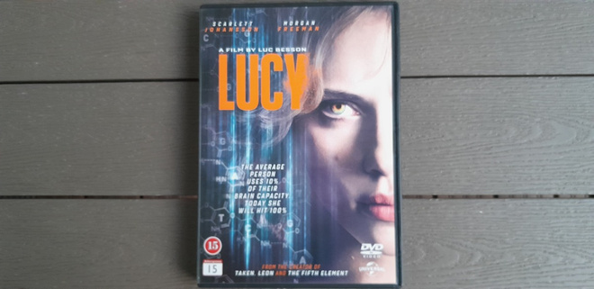 DVD: Lucy (Scarlett Johansson, Morgan Freeman 2014)