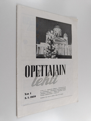 Opettajain lehti N:o 1