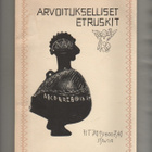 Helsti: Arvoitukselliset etruskit, [U. Helsti] 1988, nid,K3 - pikkukuva 1