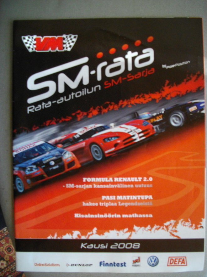 SM-jäärata - Rata-autoilun SM-sarja (16.3)
